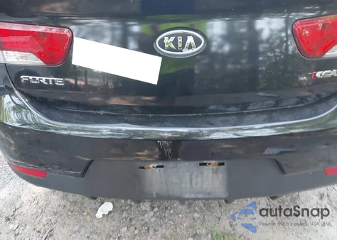 2010 Kia Forte Sx из США, поврежденный, VIN KNAFW6A3XA5202379